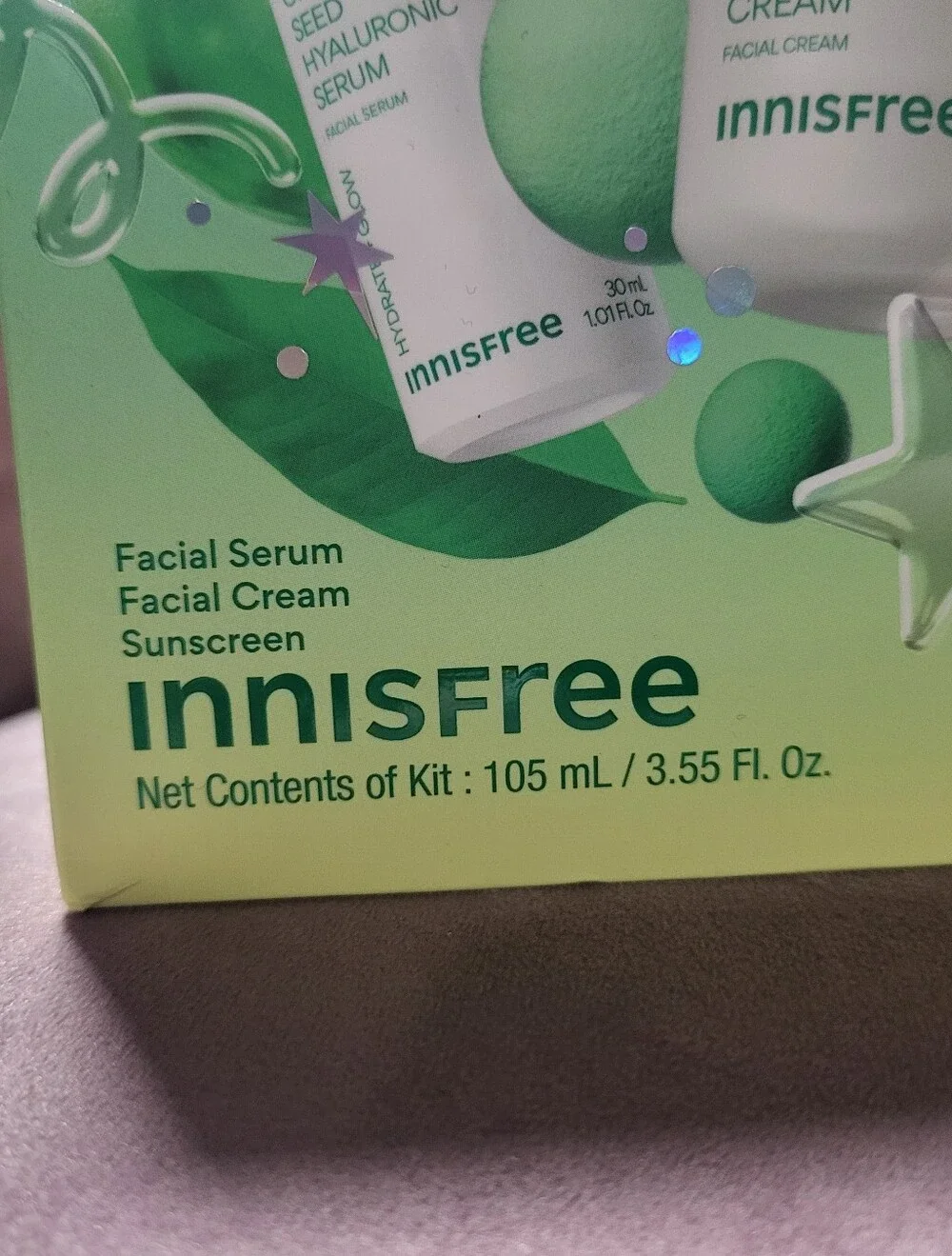 Brand New Set Of 2 innisfree Daily UV Defense Sunscreen SPF 50+ PA++++ Skincare